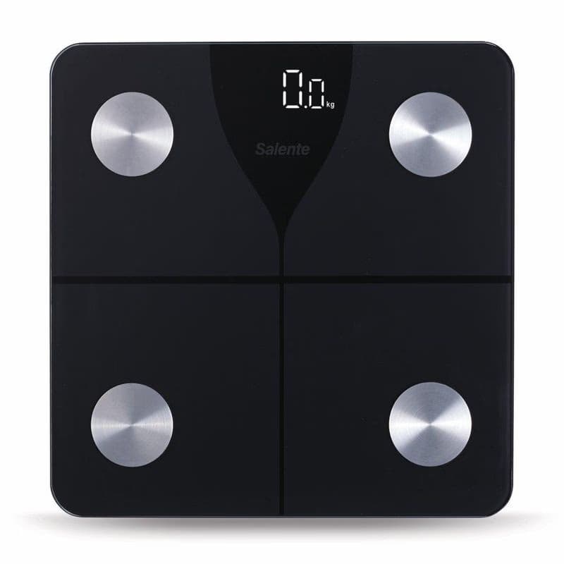 Salente SlimFit, múdra osobná diagnostická fitness váha, Bluetooth, čierna 3