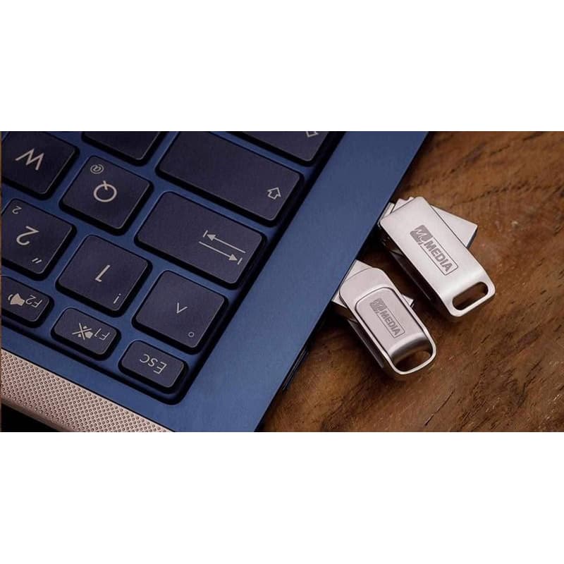 My MEDIA Flash Disk Dual 64GB USB 3.2 Gen 1 2