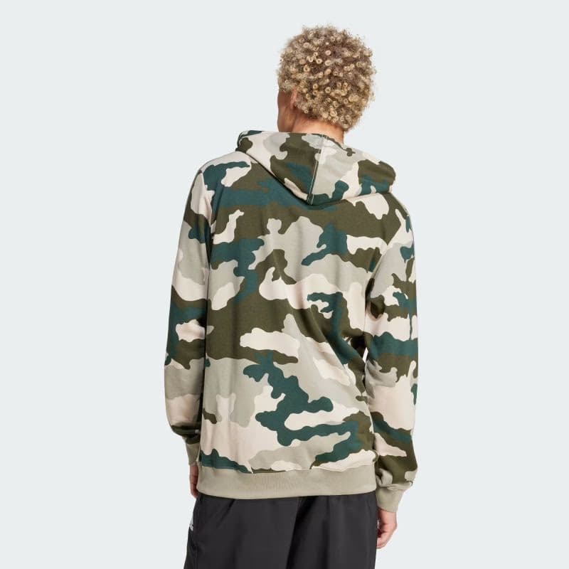 Pánska mikina s kapucňou ADIDAS M CAMO HD-IY6631-Green 3
