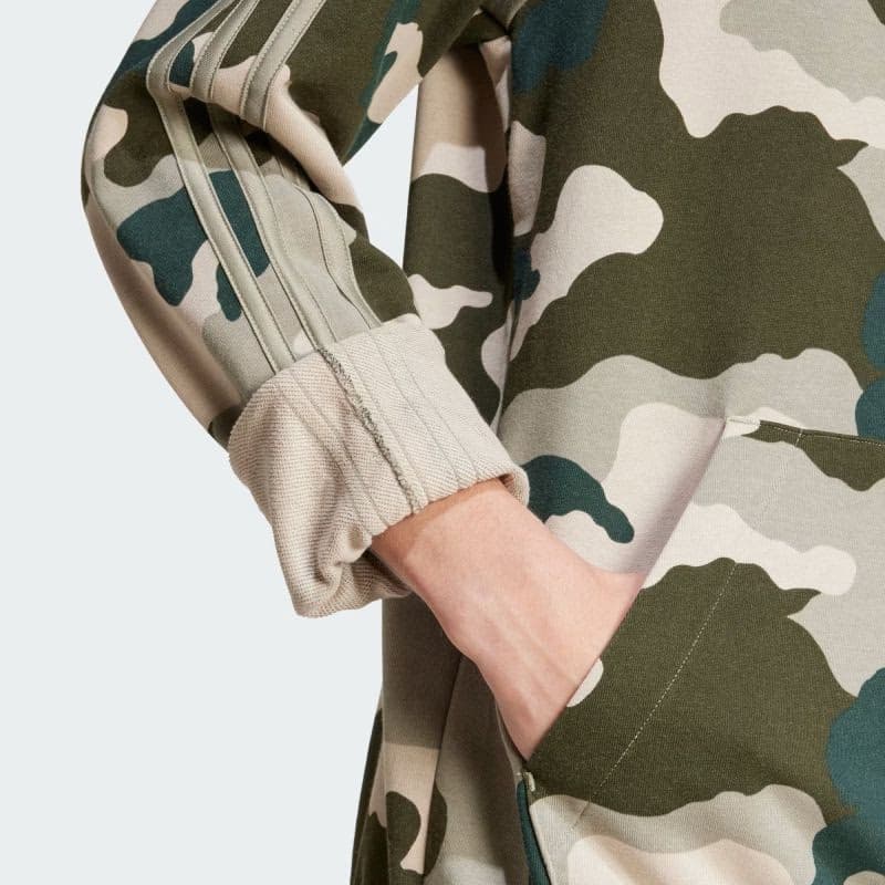 Pánska mikina s kapucňou ADIDAS M CAMO HD-IY6631-Green 6