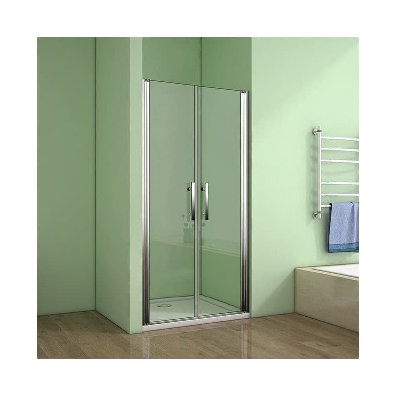 H K - Sprchové dvere MELODY D2 90 dvojkrídlové 86-90 x 195 SE- MELODYD290-306