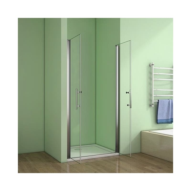 H K - Sprchové dvere MELODY D2 90 dvojkrídlové 86-90 x 195 SE- MELODYD290-306 3
