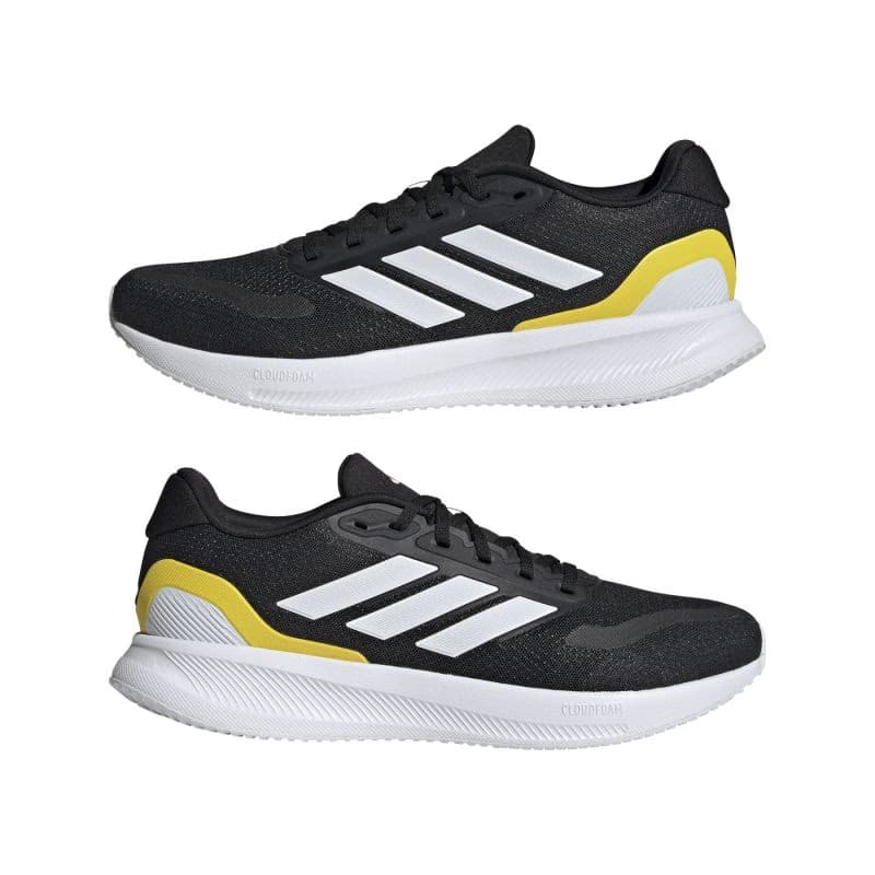 Pánska športová obuv (tréningová) ADIDAS Runfalcon 5 M core black cloud white yellow 6
