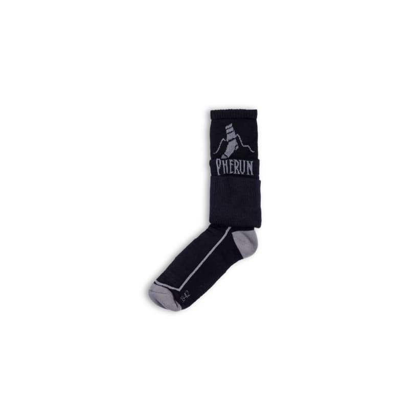 Turistické ponožky PHERUN Merino Pherun Black 35-38