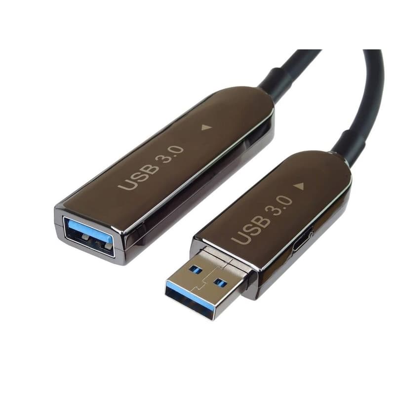 PREMIUMCORD Kábel USB3.0 + 2.0 predlžovací optický AOC kábel A/Male - A/Female 10m