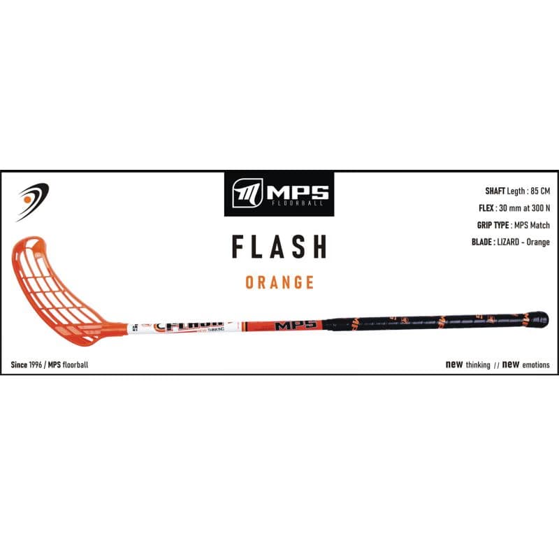 Florbalová hokejka MPS FLASH Orange JR R 3