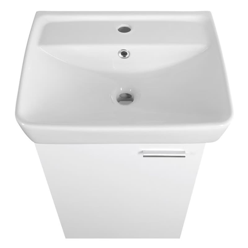 AQUALINE - ZOJA umývadlová skrinka 50,5x63x37,1cm, biela 56373 2