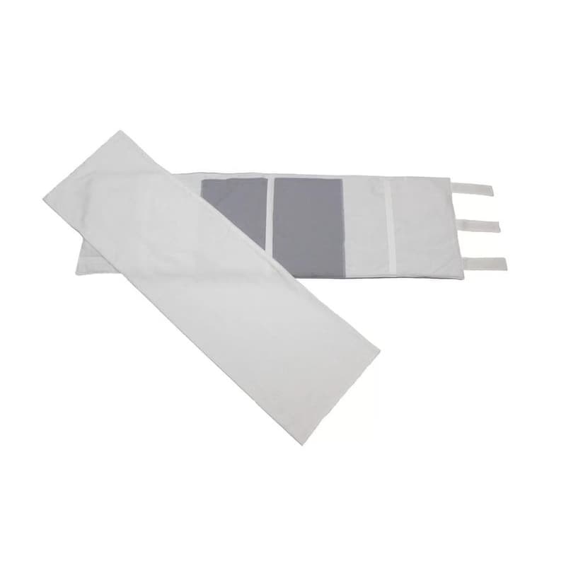 Viacúčelový Priessnitzov obal pre deti a dospelých, sivý 95-145 cm