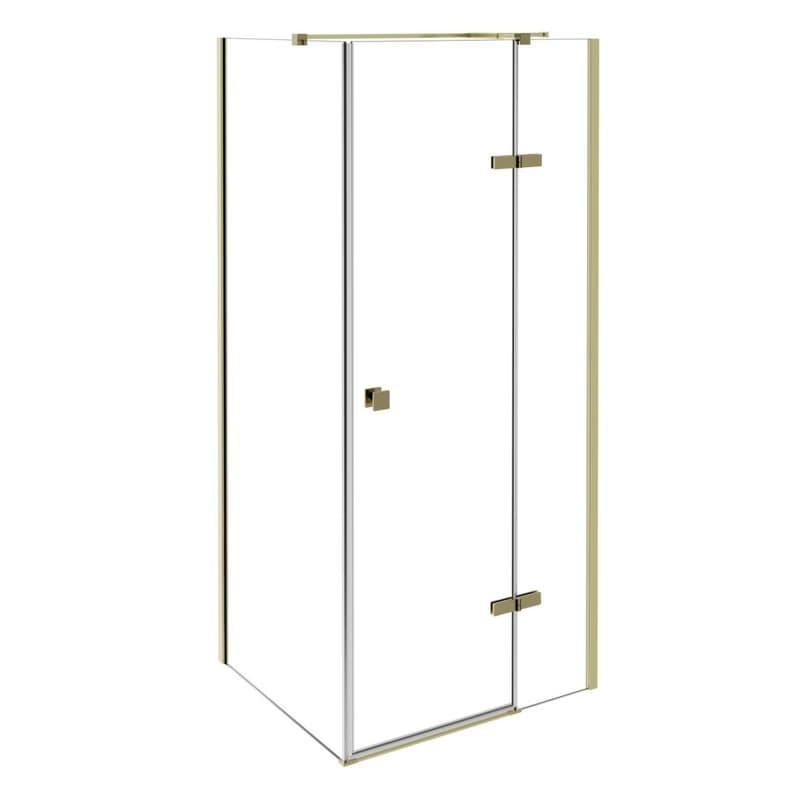 BESCO - Štvorcový sprchovací kút PIXA GOLD - Smer zatvárania - Pravé (DX) BCPIXA90CTVEPG 2