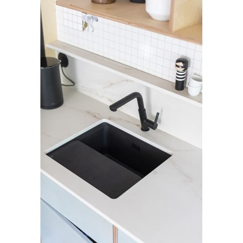 DEANTE DEANTE - Momi nero Granitový drez, 1-bowl ZKM_N10A 4