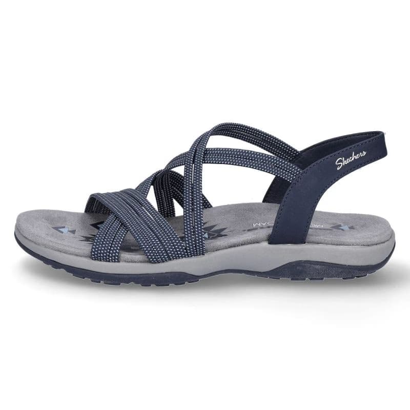 Dámske sandále SKECHERS Reggae Slim Turn It Up W navy 2