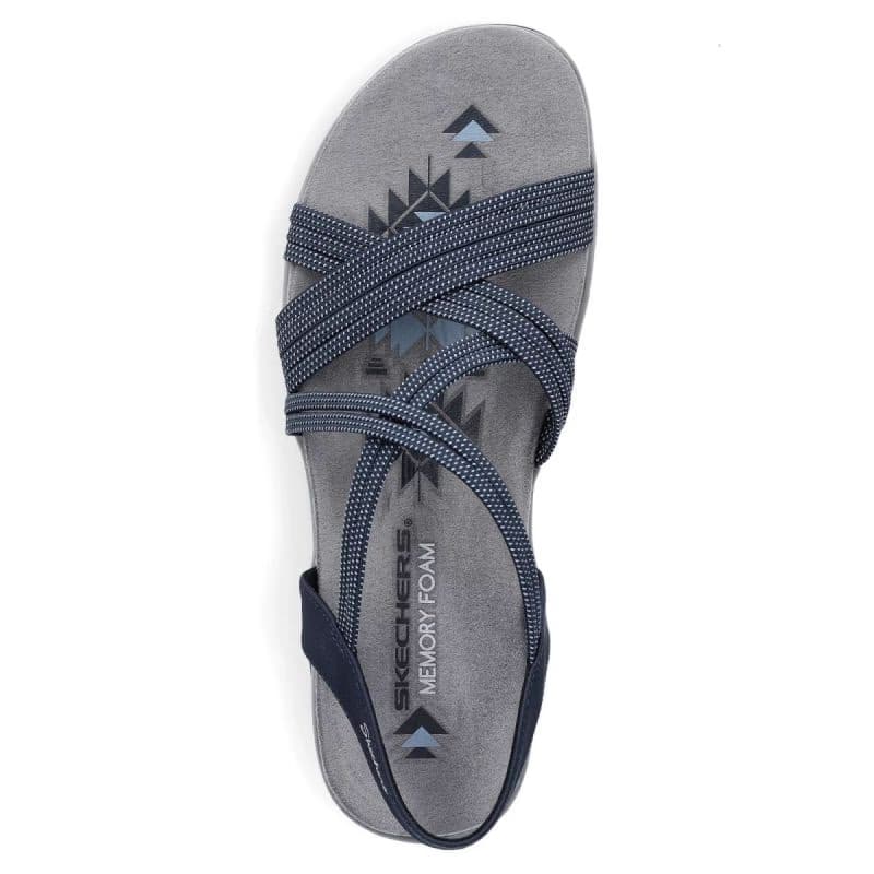 Dámske sandále SKECHERS Reggae Slim Turn It Up W navy 4