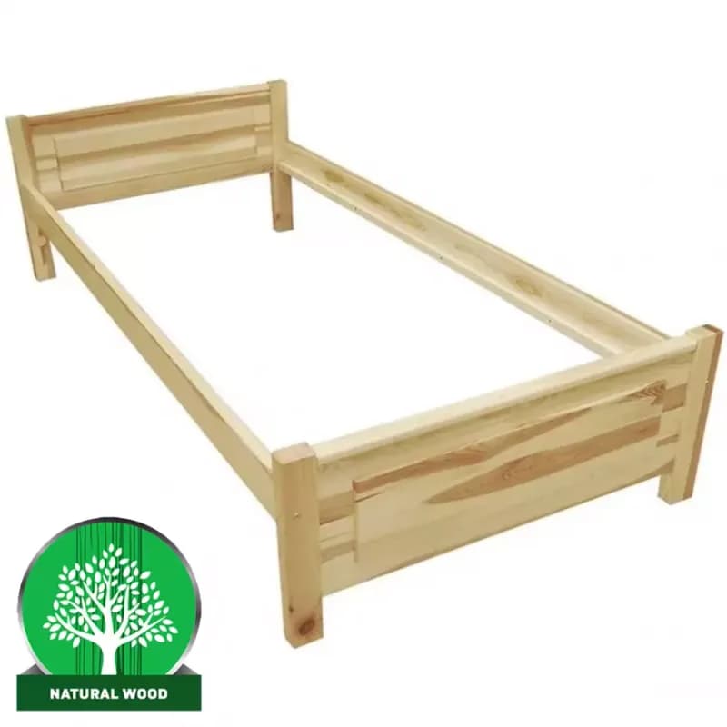 Posteľ L 120x200 borovica 1