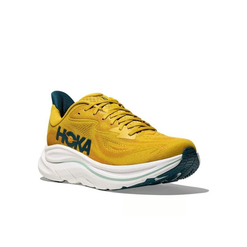 Pánska bežecká obuv HOKA Clifton 10 M yellow gold tidal wave 2