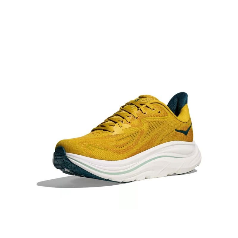 Pánska bežecká obuv HOKA Clifton 10 M yellow gold tidal wave 3