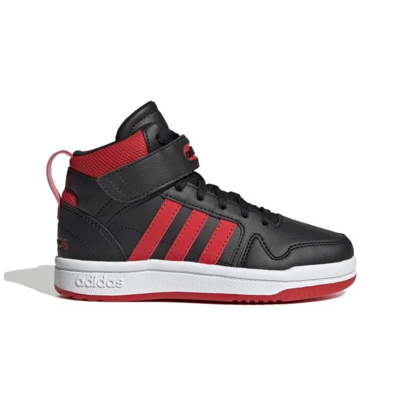 Chlapčenská rekreačná obuv ADIDAS Postmove Mid core black vivid red cloud white 2