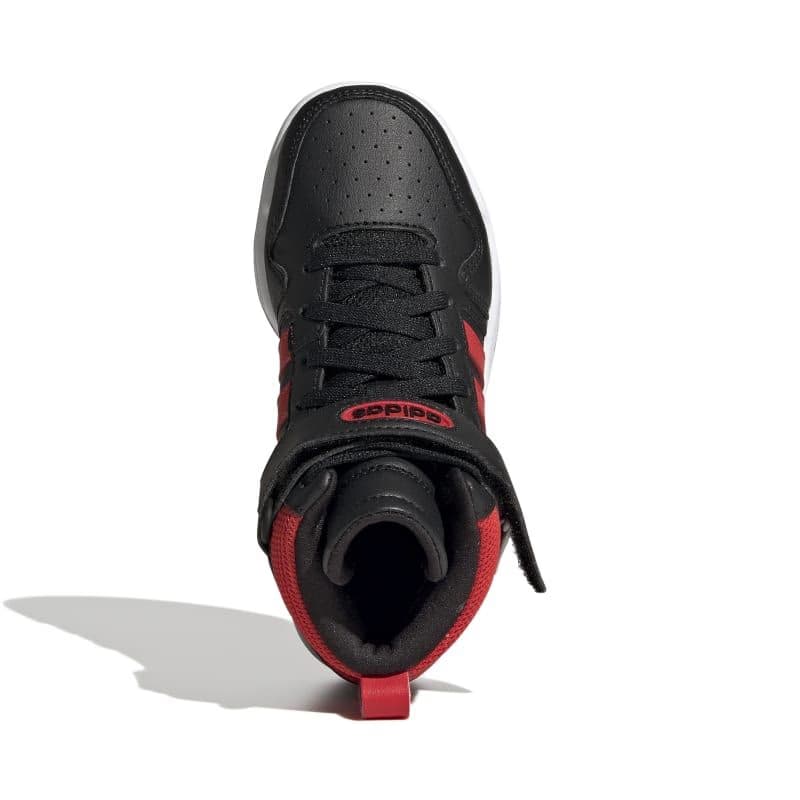 Chlapčenská rekreačná obuv ADIDAS Postmove Mid core black vivid red cloud white 3