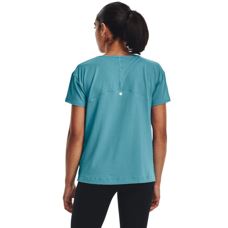Dámske tréningové tričko s krátkym rukávom UNDER ARMOUR UA Rush Energy SS-BLU-GHL 2