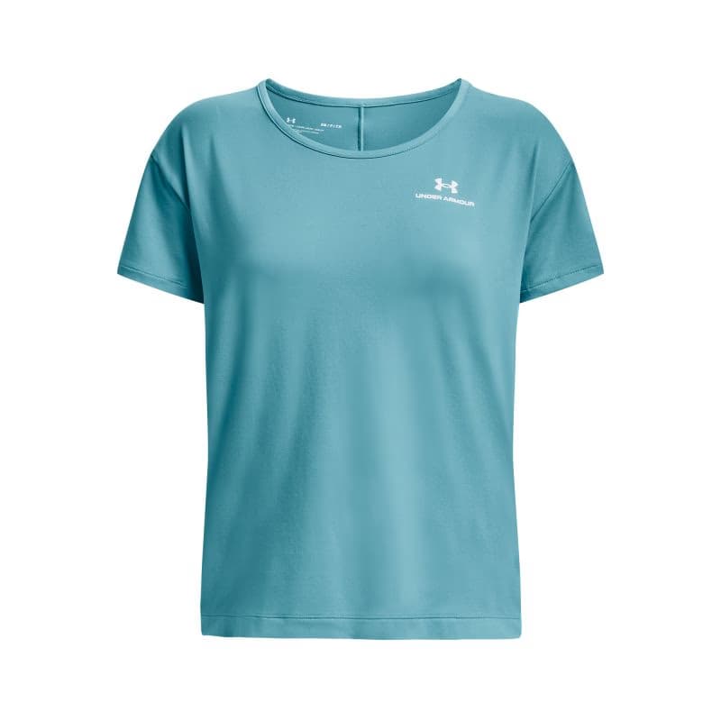 Dámske tréningové tričko s krátkym rukávom UNDER ARMOUR UA Rush Energy SS-BLU-GHL 5