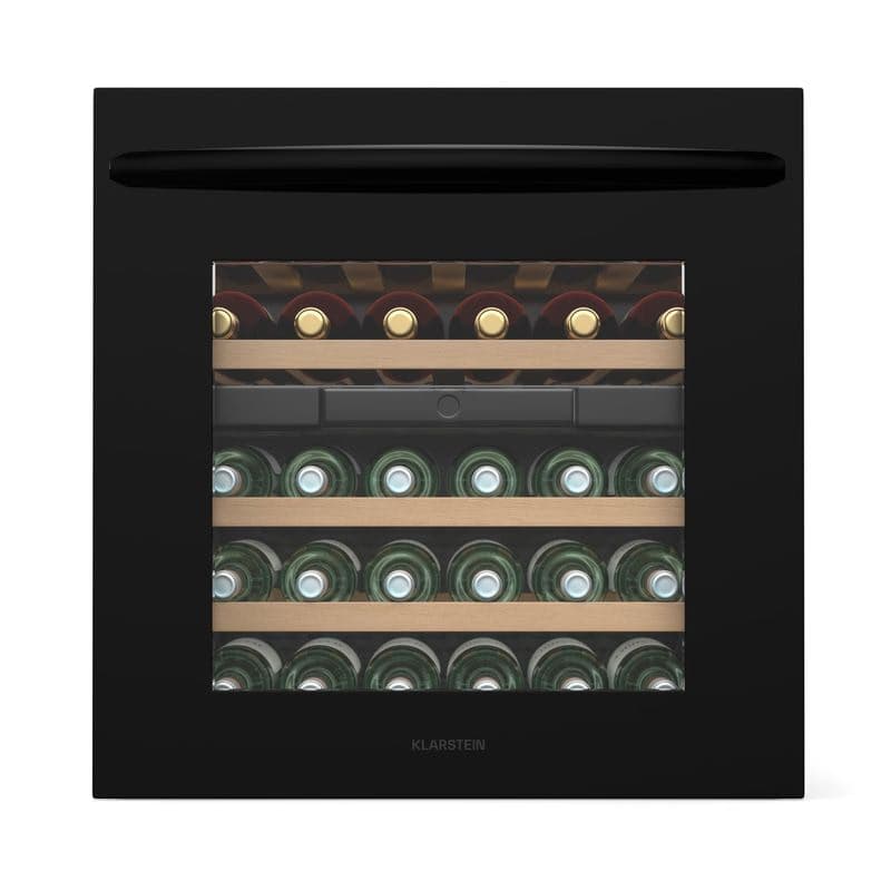 Klarstein Vinoline 30 Built-In Duo chladnička na víno, 30 fliaš, integrovateľná, LED, tichá 1
