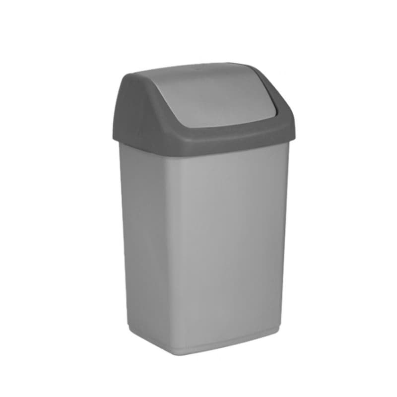 CURVER Odpadkový kôš SWING BIN 15L | sivý