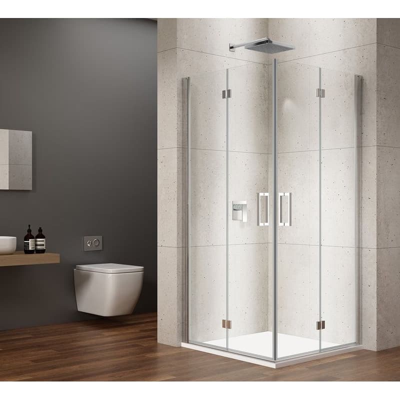 GELCO - LORO štvorcová sprchová zástena 800x800 rohový vstup GN4780-01 1