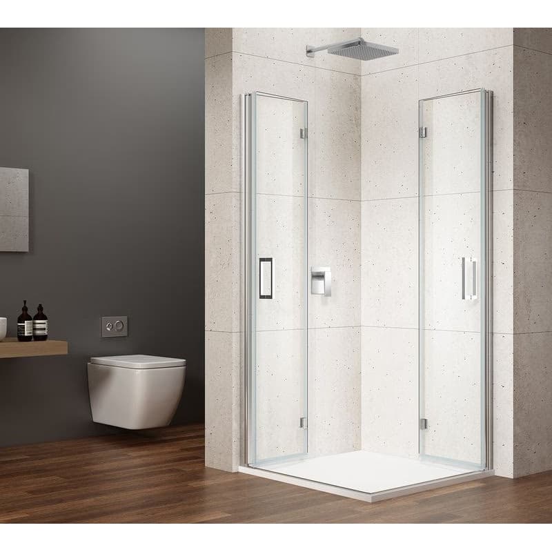 GELCO - LORO štvorcová sprchová zástena 800x800 rohový vstup GN4780-01 3