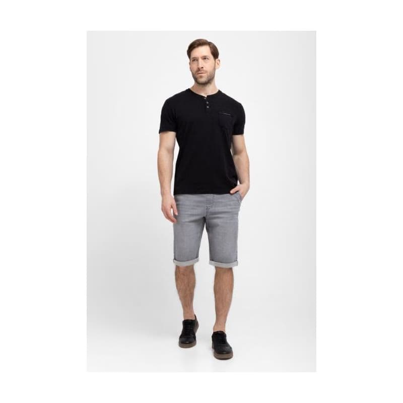 Pánske riflové kraťasy VOLCANO CARST-702-GREY 3