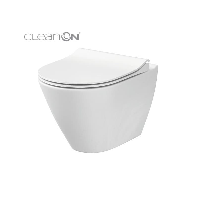 CERSANIT - WC MISA CITY OVAL NEW CLEANON K35-025