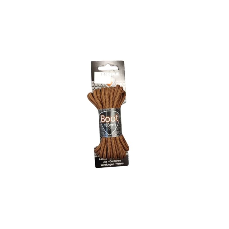 Šnúrky do topánok SOFSOLE LACES OUTDOOR 801959 LIGHT BROWN WAXED 183 CM 1