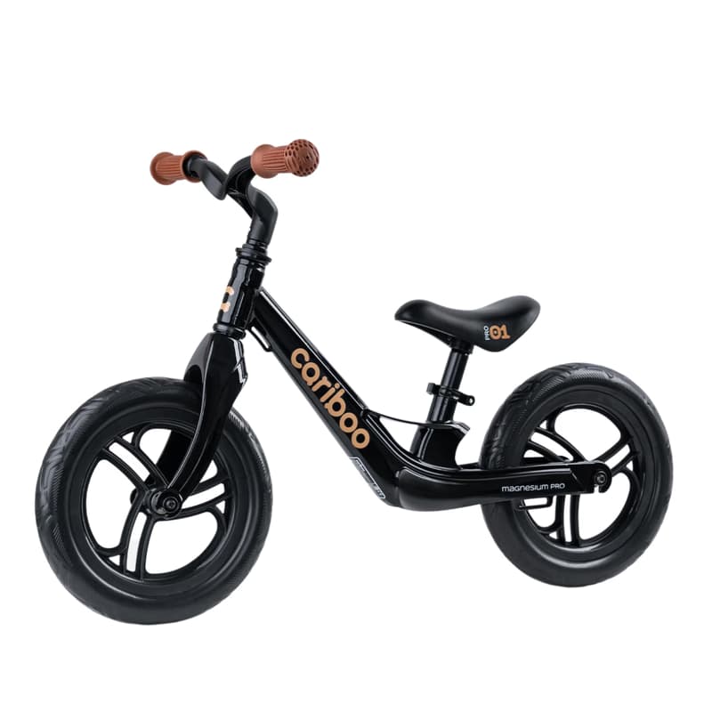 Detské odrážadlo MOVINO Cariboo MAGNESIUM PRE 12", Espresso-Black