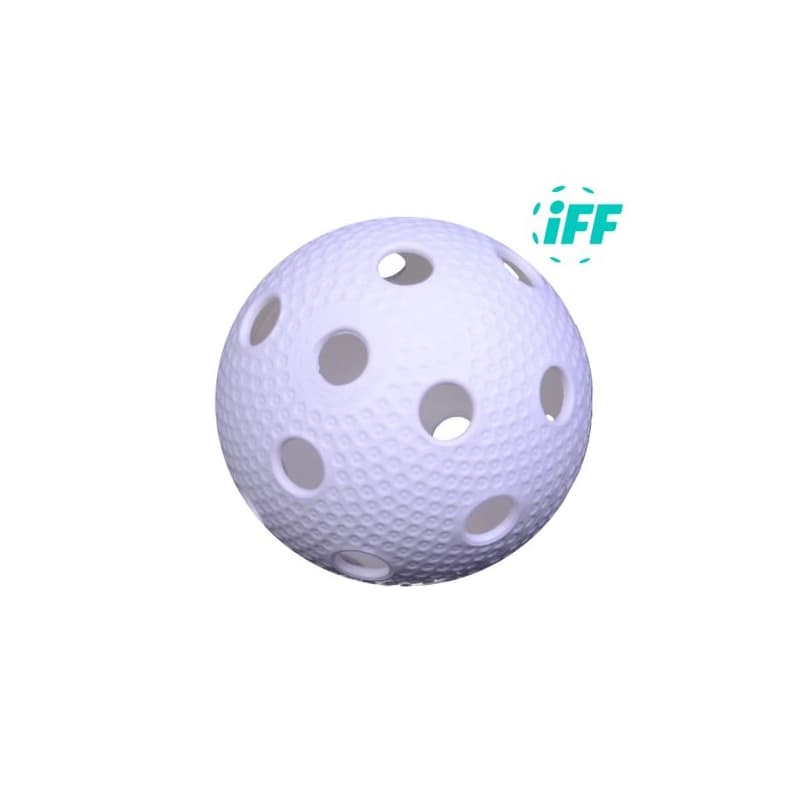 Florbalová loptička MPS MATCH IFF - White 1