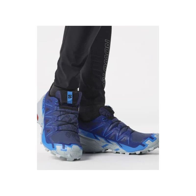 Pánska bežecká trailová obuv SALOMON Speedcross 6 GTX blue print ibiza blue quarry 6