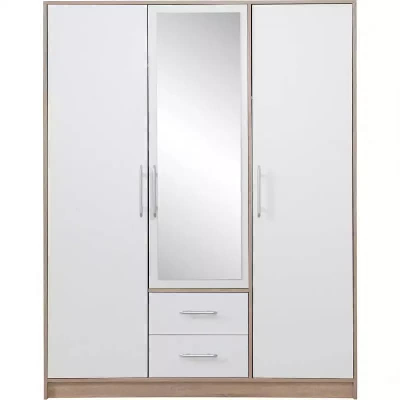 Skriňa Smart SRl2 150 cm dub sonoma/biela 1