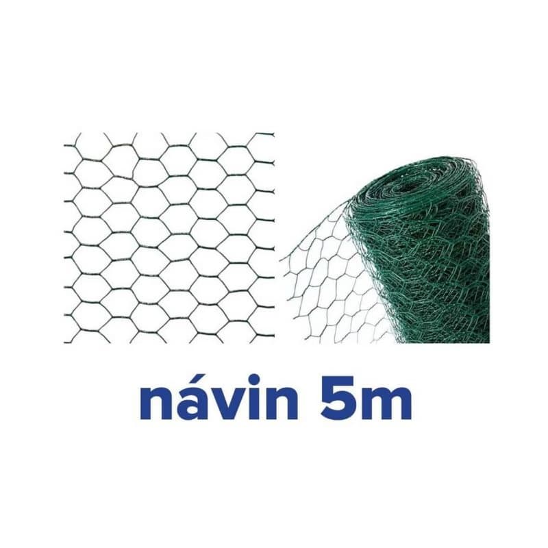 Kinekus Pletivo chovateľské šesťhranné HEX 25/1x500 mm 5 m PVC GARDENKUS zajačie