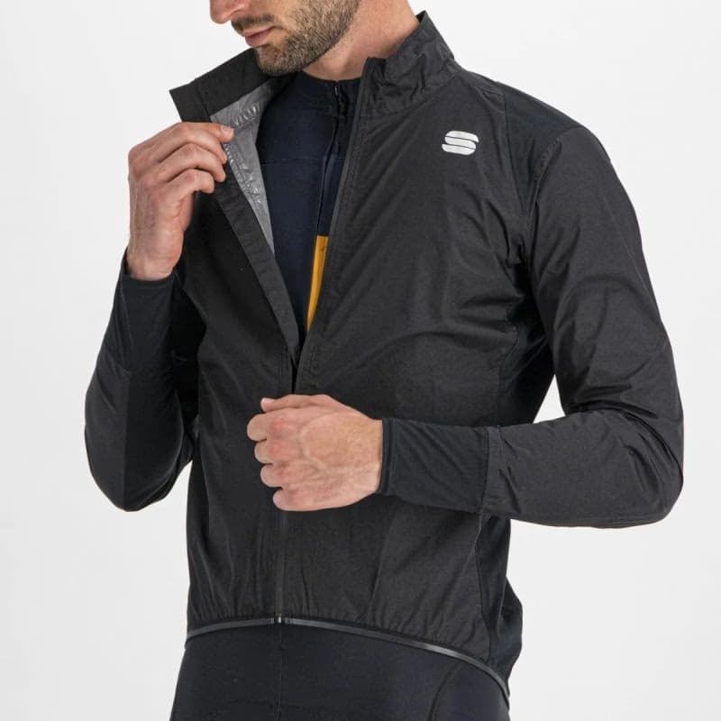 Pánska cyklistická bunda SPORTFUL Hot pack no rain jacket, black 6