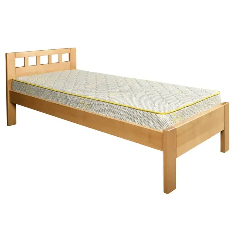 Posteľ buková Galia 200x90 cm natural 1