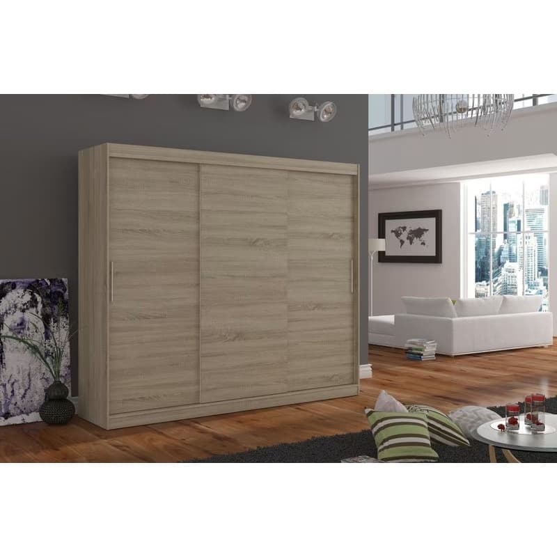 ArtAdrk Šatníková skriňa  ANTOS | dub sonoma 250 cm 2