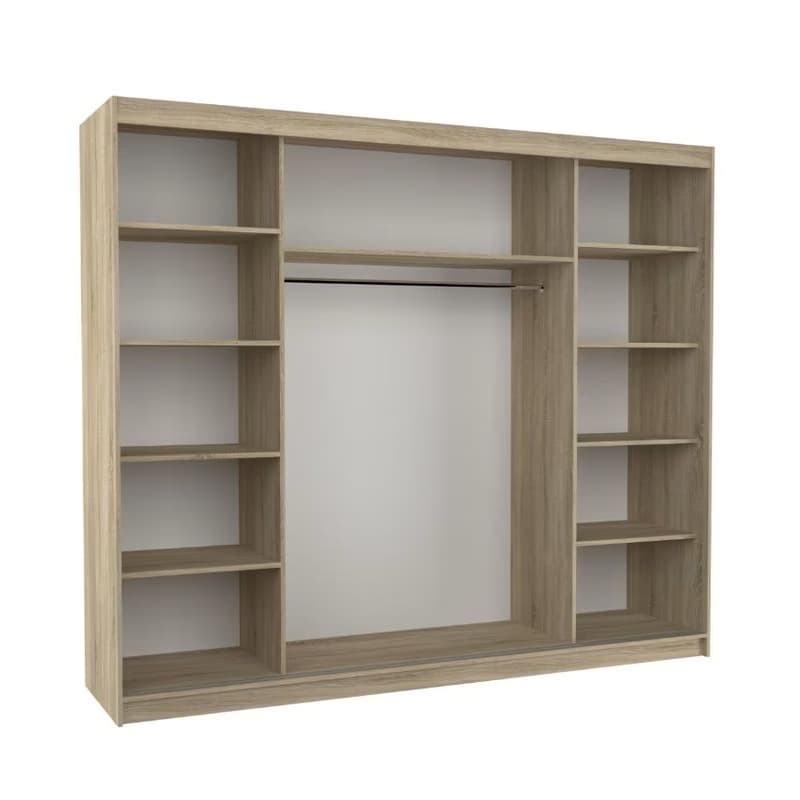 ArtAdrk Šatníková skriňa  ANTOS | dub sonoma 250 cm 4