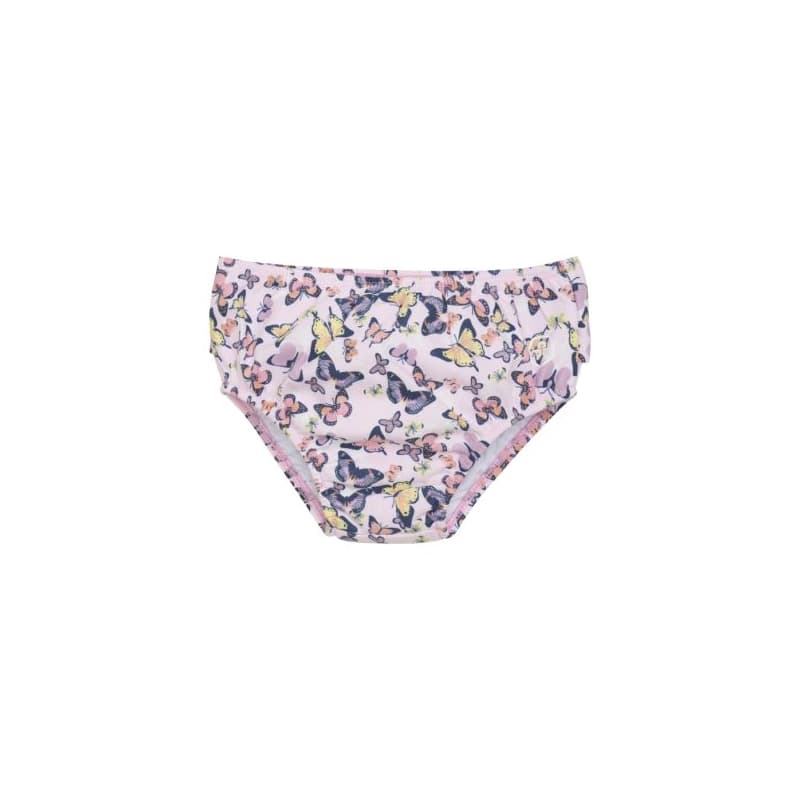 Dievčenské plavky COLOR KIDS Baby Swimdiaper W. Frills, AOP, cherry blossom