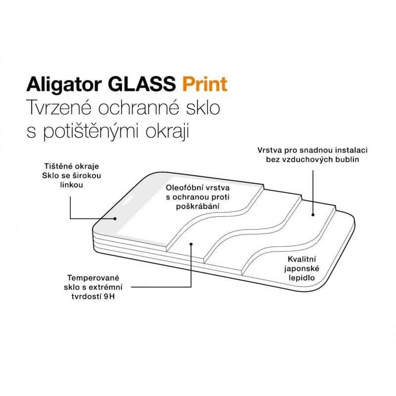 Aligator tvrdené sklo GLASS PRINT Xiaomi Redmi Note 12S 3