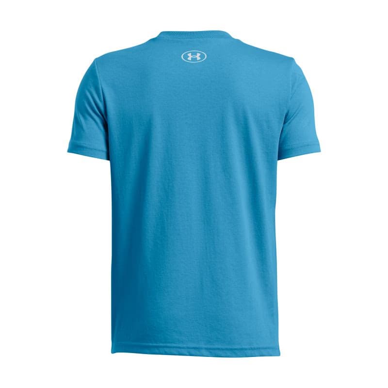 Chlapčenské tričko s krátkym rukávom UNDER ARMOUR UA B LOGO WORDMARK SS-BLU 2