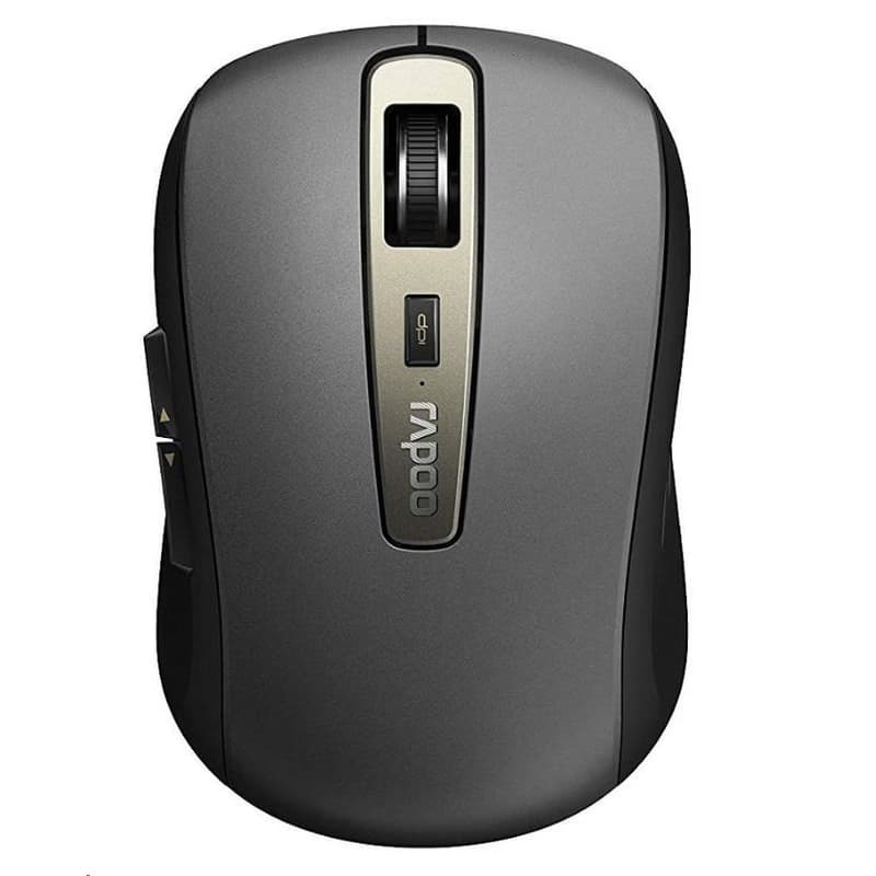 RAPOO myš MT350 Multi-mode Wireless Optical Mouse, Black 2