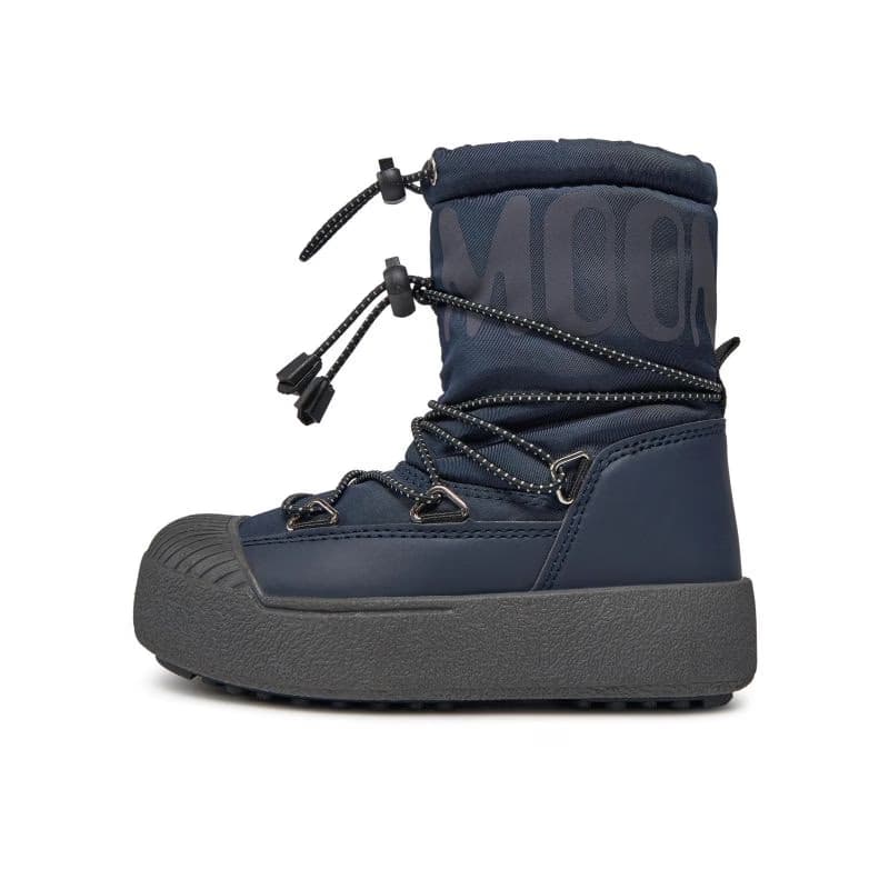 Dievčenské členkové zimné topánky MOON BOOT JTRACK POLAR, 004 blue 2