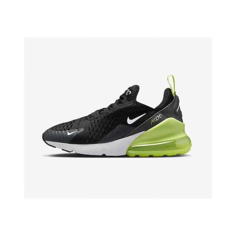 Chlapčenská rekreačná obuv NIKE Air Max 270 Jr light lemon twist black anthracite white 2