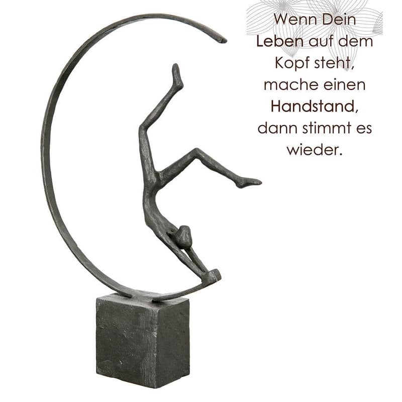 Železná socha gymnastky "Gymnastka", 29 cm 1