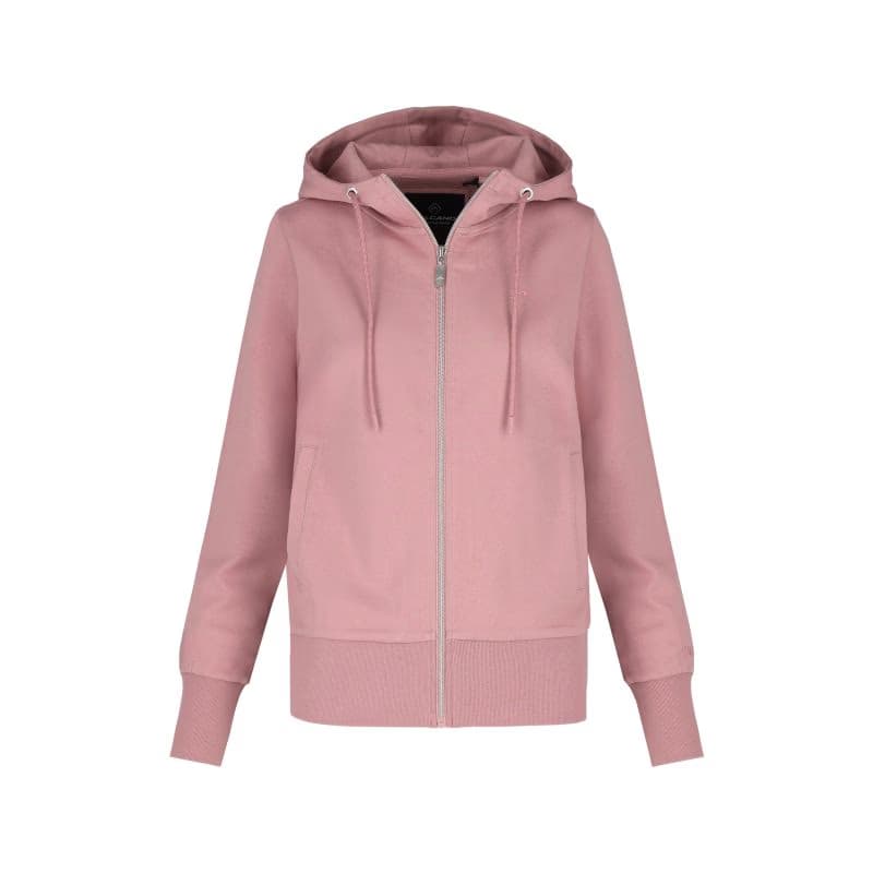 Dámska mikina so zipsom VOLCANO B-ALEXA-PINK 4