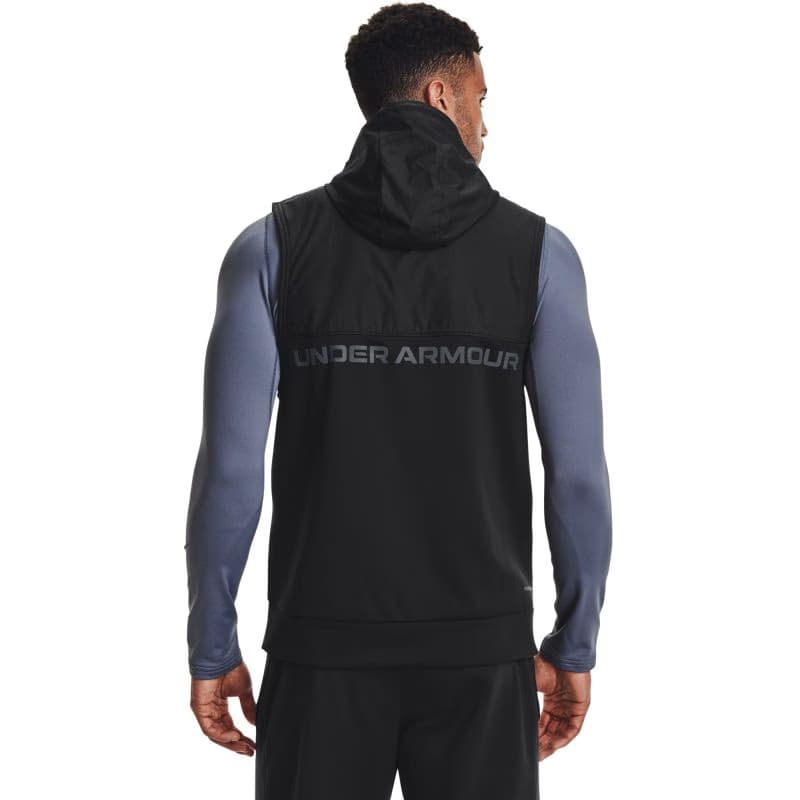 Pánska tréningová vesta UNDER ARMOUR UA AF Storm Hooded Vest-BLK 3