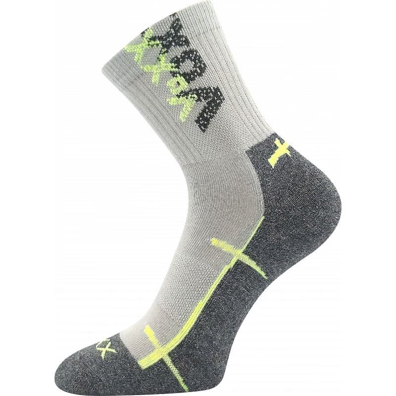 Chlapčenské turistické ponožky VOXX 3 PACK-Wallík-Grey Blue 3