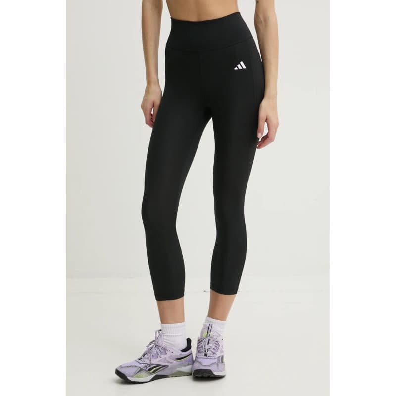 Dámske tréningové 3 4 nohavice ADIDAS OPT ESS ST 3 4 BLACK 2